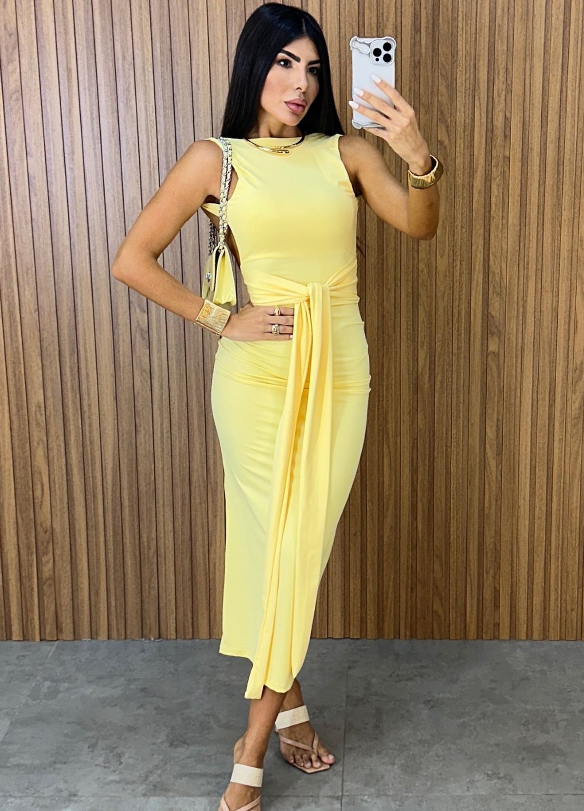 Vestido Santorini Luxo