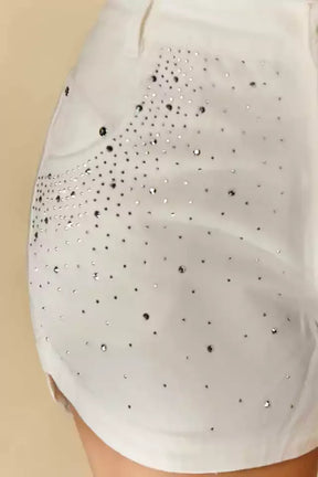 Short Hot Pant Strass